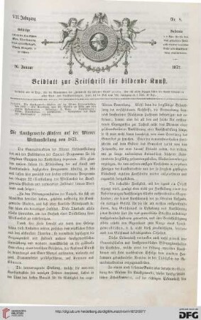 Heft 8 (26. Januar 1872)