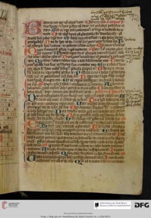 Psalterium feriatum