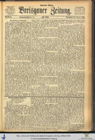 30.10.1898 (Zweites Blatt)