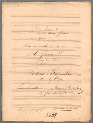 Walzer, Klavier, op. 50. - BSB Mus.Schott.Ha 5390-2