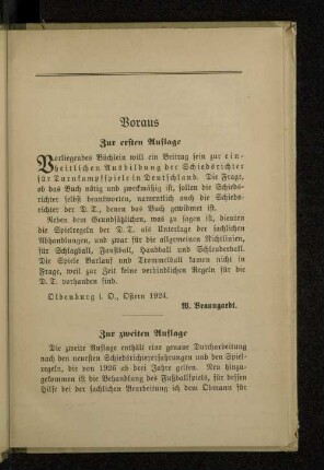 Voraus