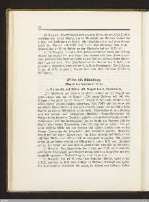 Wilna bis Dünaburg