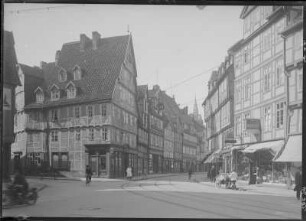 Hannover, Stadt : Hannover. Straßenkreuzung Köbelinger Straße/Marktstraße
