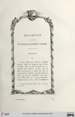 2. Pér. 10.1874: Exposition en faveur de l'œuvre des Alsaciens et Lorrains, 2 : peinture