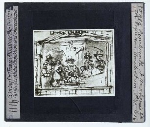 Rembrandt, Die Anatomie des Dr. Jan Deyman (Zeichnung Benesch 1175) (Amsterdam AM TA 7395)