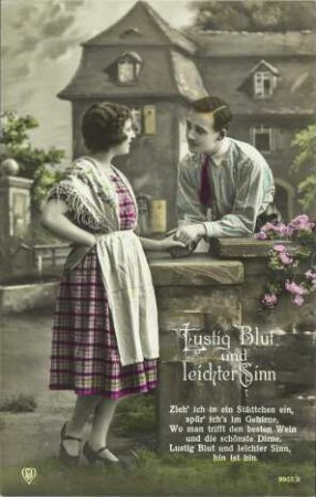 Lustig Blut und leichter Sinn - Zieh' ich in ein Städtchen ein, [...]