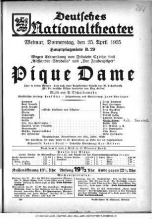 Pique Dame