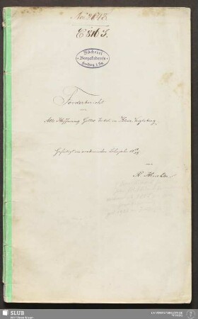 Förderbericht von Alte Hoffnung Gottes Erbst: in Klein-Voigtsberg - 18.7295 4.