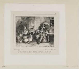 Kinderfreund, Blatt 9 der Folge "Lithographisches Album"
