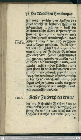 Keiser Friedrich der dritte