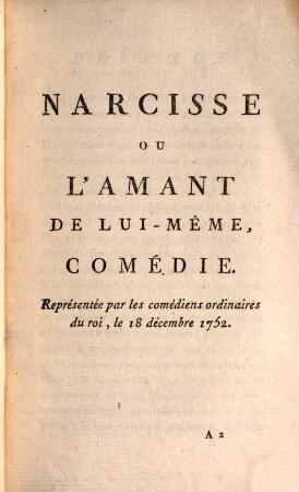 Théatre Et Poésies, [1]