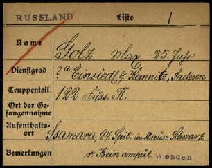 Golz, Max - Gotterbarm, Johannes