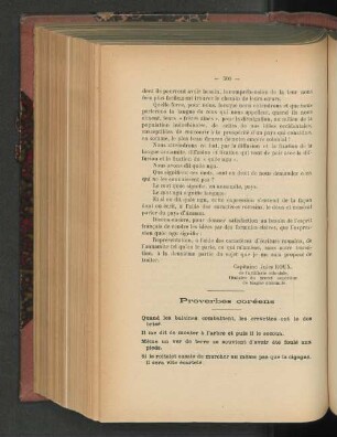 Proverbes coréens.