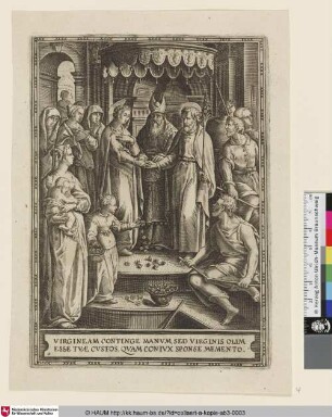 [The Marriage of the Virgin; Hochzeit Mariens]