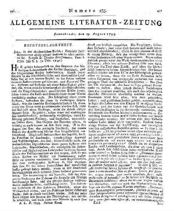 Züge aus dem Leben unglücklicher Menschen. Bdch. 1-2. Leipzig: Gräff [1795]