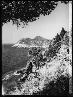 Dubrovnik: Blick vom Stadtpark Gradac nach Lapad