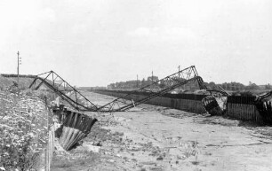 Emscher-Lippe-Rohrbrücke/Dortmund-Ems-Kanal nach wiederaufbau
