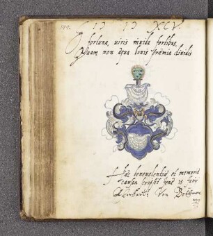 Eberhard von Bothmer. - Incipit: Fortuna, uiris inuida fortibus, Quam non aqua bonis praemia diuidis. - Jena, 13.06.1595