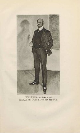 Walther Rathenau. Gemälde