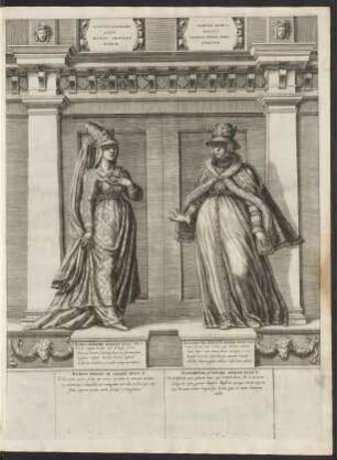 Blanca Rudolphi Boemiae Regis Ux. I. ... Elisabetha Rudolphi Boemiae Regis Ux, II