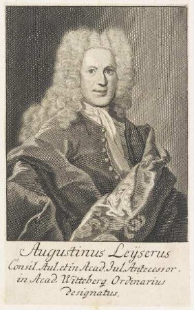 Bildnis des Augustinus Leyserus