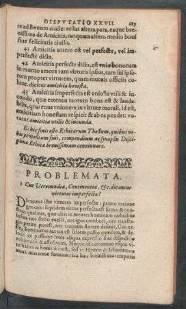 Problemata