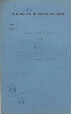 Patent des Rudolf Alfred Wenz in Berlin auf einen eigentümlichen Kippmechanismus für Erdtransportwagen