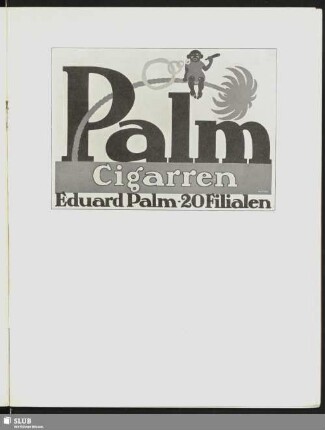 Palm Cigarren. Eduard Palm