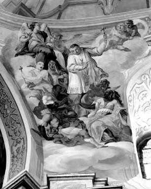 Apotheose des Benediktinerordens — Bekehrung der Heiden (Afrika)