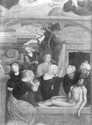Die sieben Schmerzen Mariä — Grablegung Christi