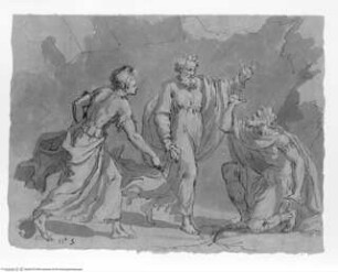 Concorso Accademico 1771, Prima Classe: Der Geist Samuels erscheint der Hexe von Endor (prova ex tempore)
