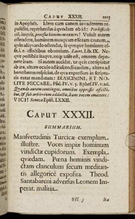Caput XXXII. - Caput XXXIV.