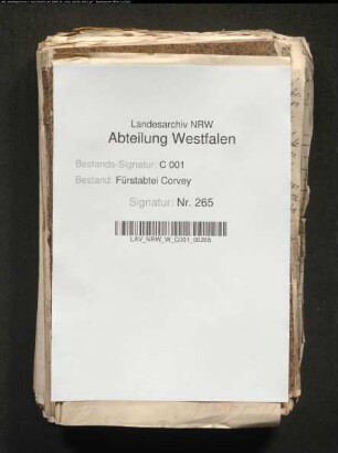 Militär Einquartierung, Kontribution u.a. Kontributionsliste der Stadt Höxter; Fourage; "Declaratio regis christianissimi ..."; Schadensliste