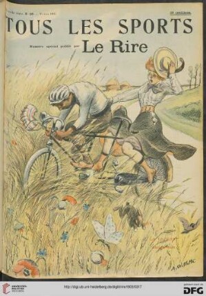 No. 20 (20 Juin 1903) Tous les sports. Numéro spécial