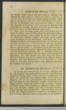 10. Friedrich der Streitbare