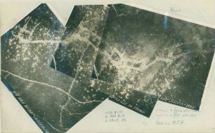 3 Fotos des Geländes südöstlich von Corbeny (Luftbilder)