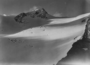 Berghang : Schneefeld an den Hängen der Berge des Hohen Aderl (ca. 3506m)