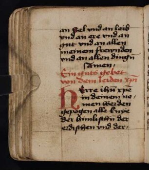 Gebet vom Leiden Christi