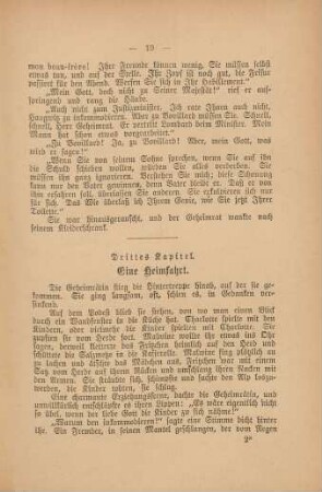 Drittes Kapitel. Eine Heimfahrt