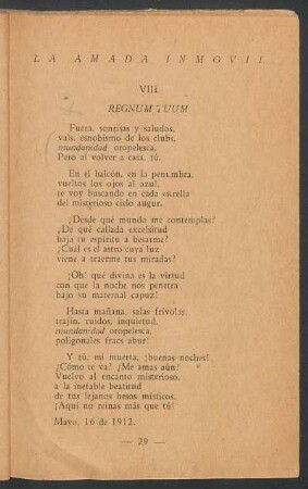 Regnum tuum