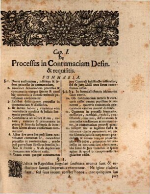 Dissertatio Inauguralis Juridica De Processu In Contumaciam Germanicè, Ungehorsams- oder Contumacial-Process