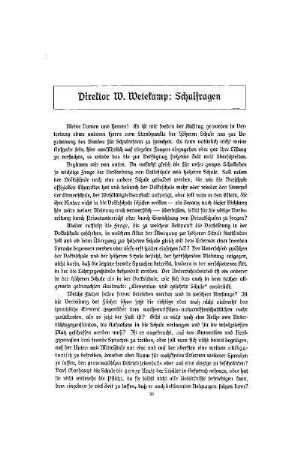Schulfragen