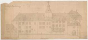 Thiersch, Friedrich von; Bad Berleburg (Nordrhein-Westfalen); Schloss, Umbau - Ansicht