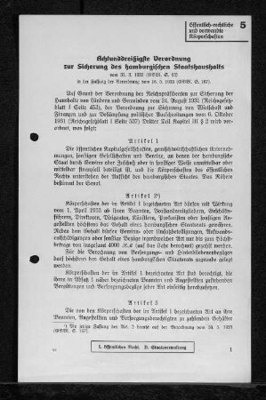 5 Öffentlich-rechtliche und verwandte Körperschaften