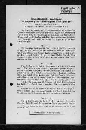 5 Öffentlich-rechtliche und verwandte Körperschaften