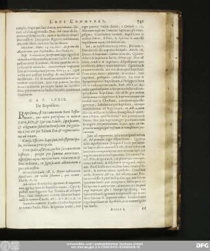 Cap. LXXIX. De Baptismo.