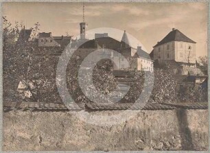 Stadtansicht Habelschwerdt mit Rathausturm und Alter Stadtvogtei