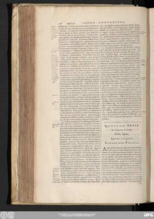 Quaestio XLIII. De Purgatorio & Limbo.