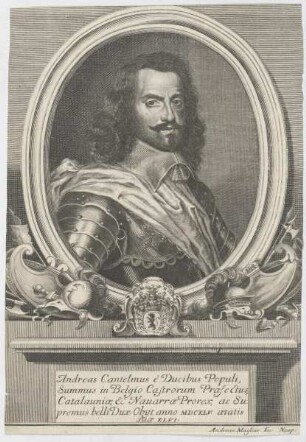 Bildnis des Andreas Cantelmus