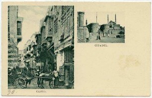 Cairo. Citadel. [Postkarte]